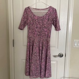 lularoe printed dress